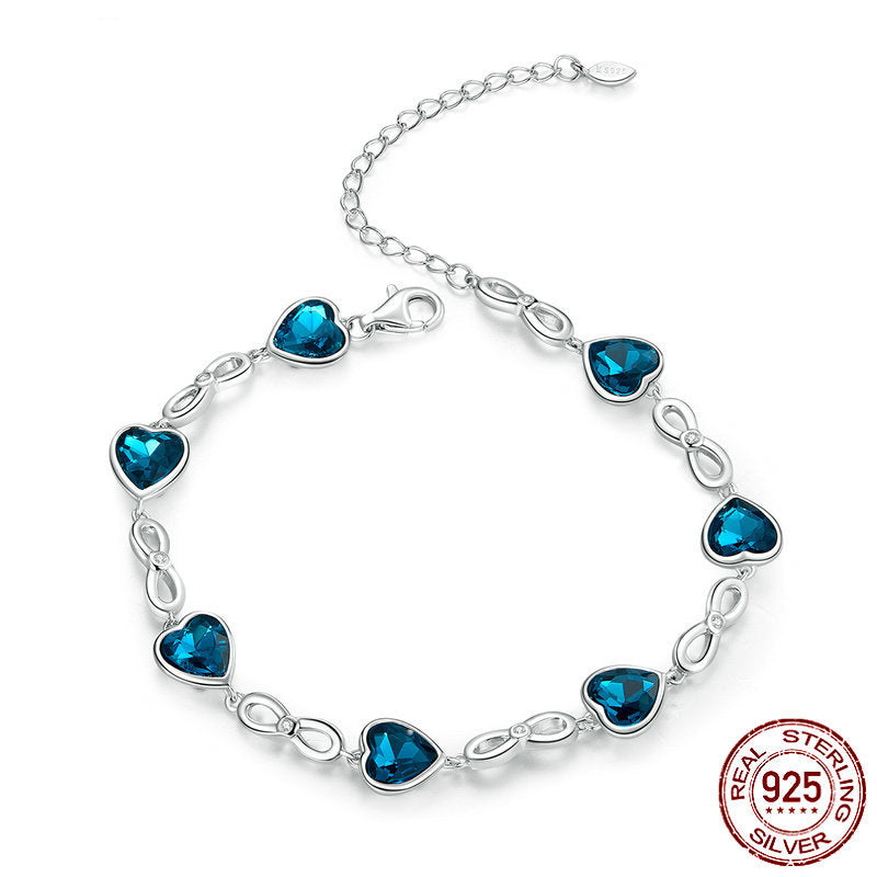Pulsera Love de plata 925
