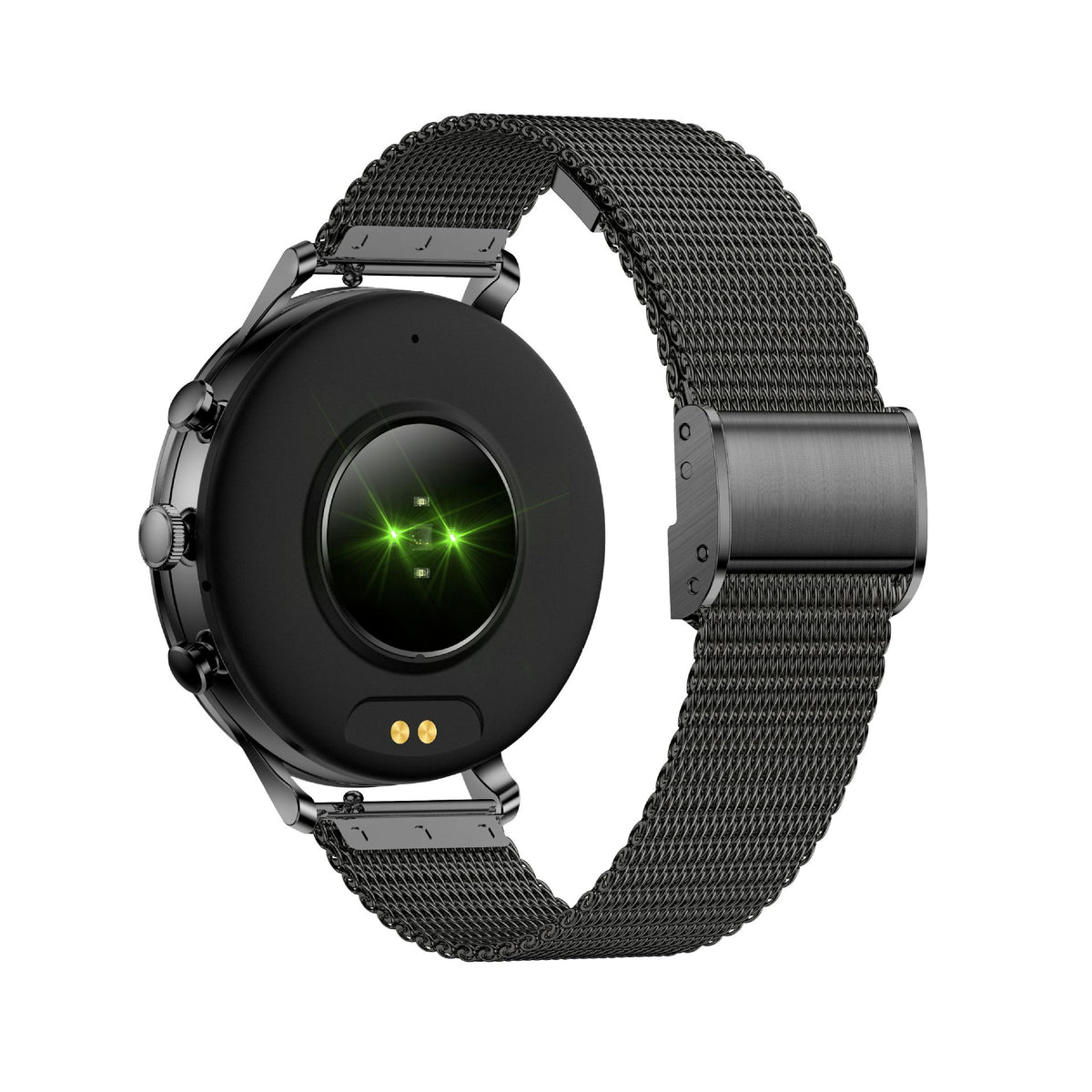 Reloj inteligente con monitor de frecuencia cardíaca y salud del sueño.