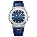 Reloj de cuarzo luminoso e impermeable para hombre
