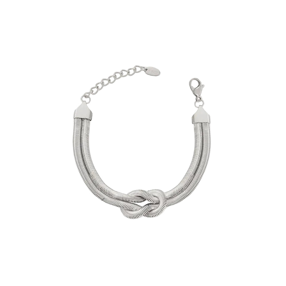 Pulsera de nudo de acero de titanio
