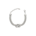 Pulsera de nudo de acero de titanio