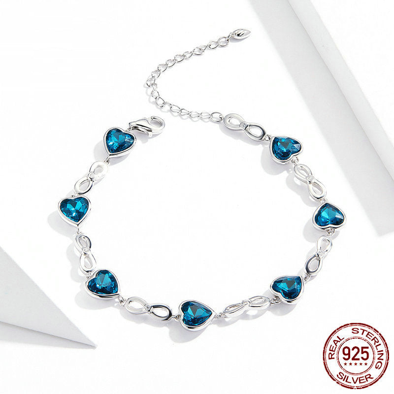 Pulsera Love de plata 925