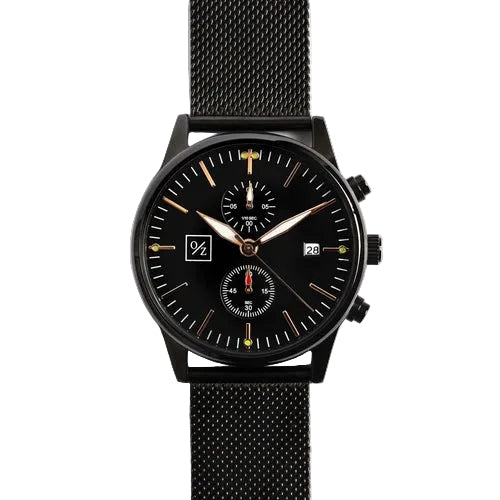 Reloj de hombre con correa de malla de acero