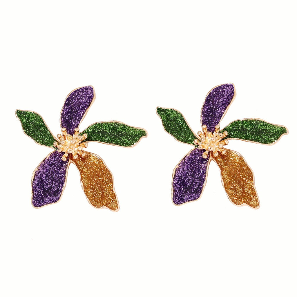 Pendientes de diseño elegante, modernos y versátiles, joyería Yiwu para mujer.