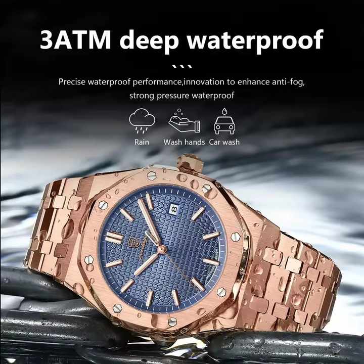 Reloj de hombre impermeable.