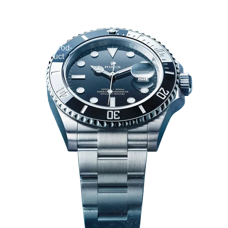 Reloj de hombre totalmente automático mecánico, resistente al agua, con luz nocturna, ideal para el trabajo.