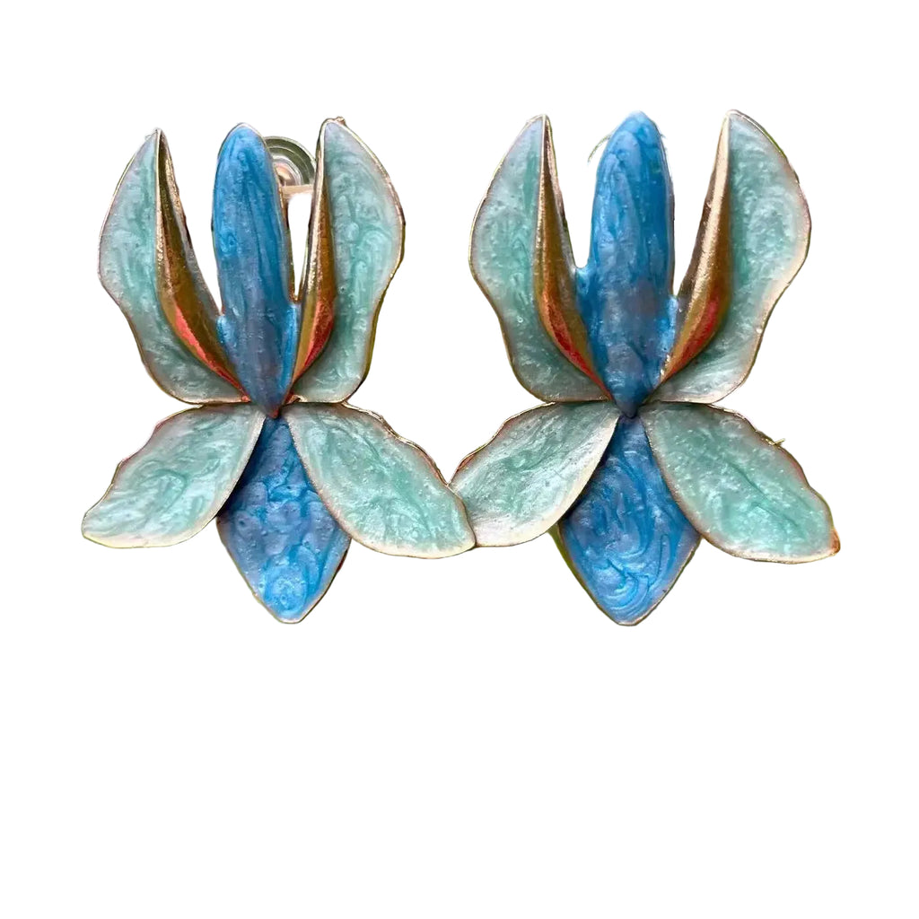 Pendientes de flores bonitos y adorables para mujer, ideales como regalo.