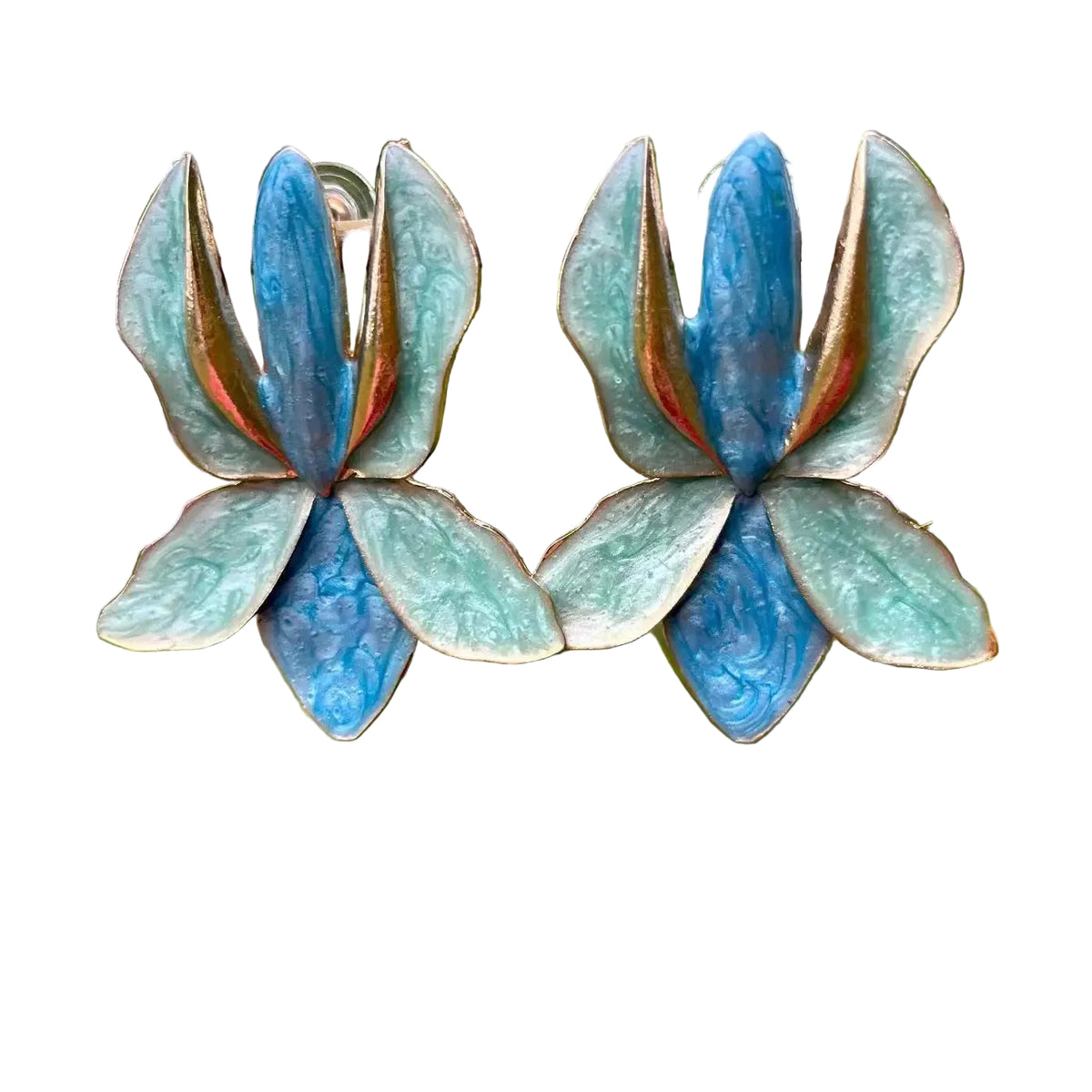 Pendientes de flores bonitos y adorables para mujer, ideales como regalo.