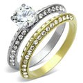 Acero inoxidable bicolor IP dorado (chapado iónico)